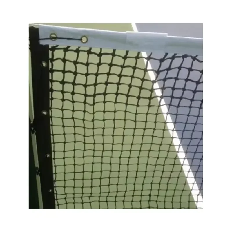 Portable Foldable Tennis Net Knotless PE Polyester Practice Net for Professional Players Training Portable Foldable Design