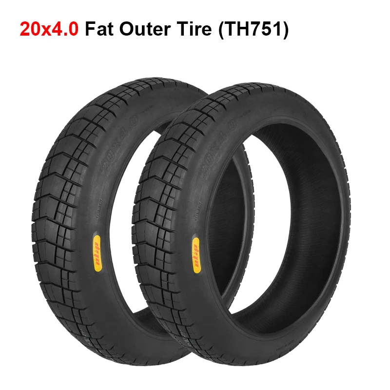 

1/2PCS 20x4.0 Fatbike for E-bike MountainBike 98-406 ATV Bicycle 20Inch Tyre Replacement All Terrain Off-road Outdoor Tire