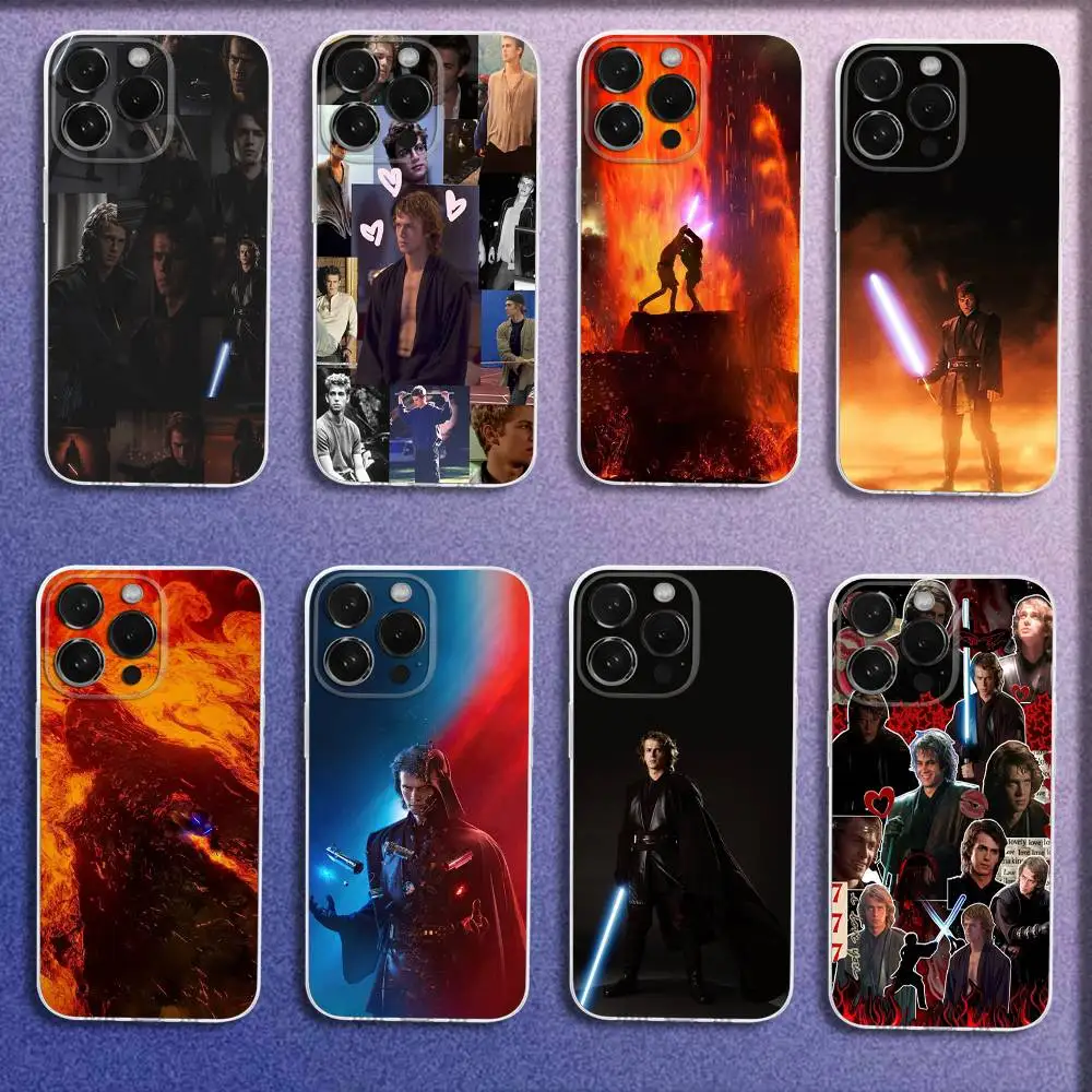 

Hayden Christensen A-Anakin Skywalker Phone Case For iPhone 16,15,14,13,12,11 Plus,Pro,Max,XR,XS,Plus,E,Mini Transparent Cover