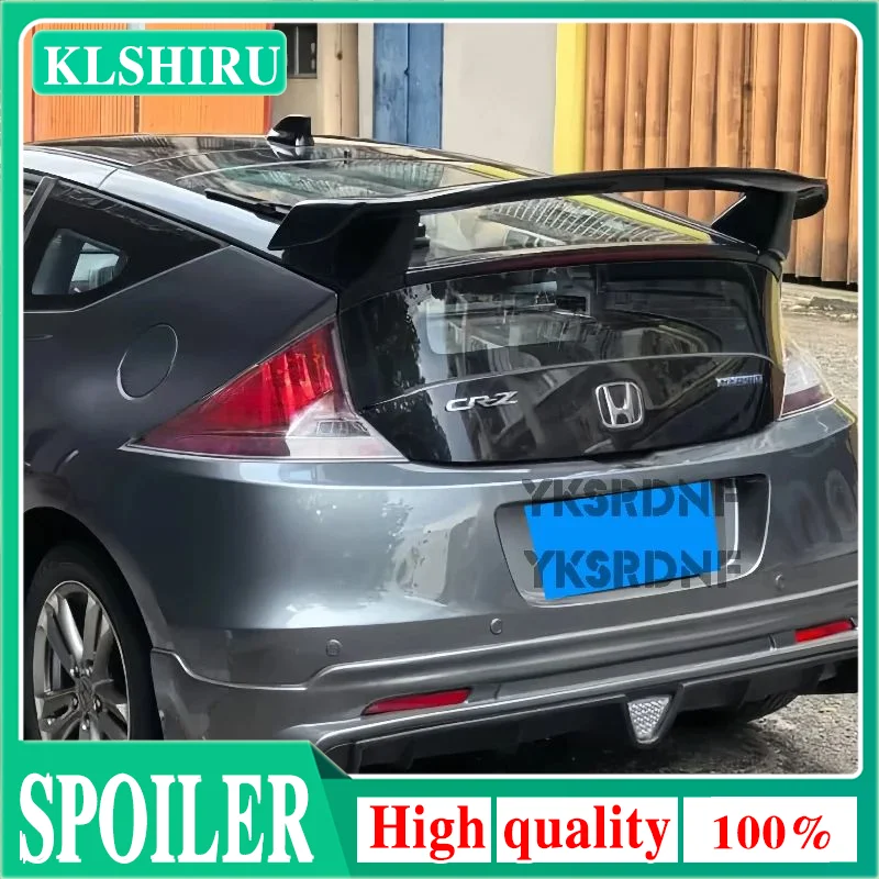 Спойлер на крышку багажника для Honda CRZ CR-Z ZF1 2011-2017 годов выпуска, стиль MU, высококачественный ABS-пластик, неокрашенный.