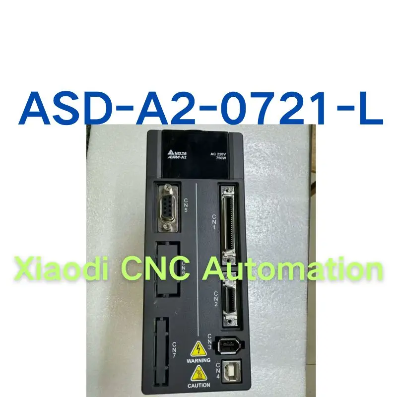 Second hand ASD-A2-0721-L 750W servo drive tested OK and shipped quickly