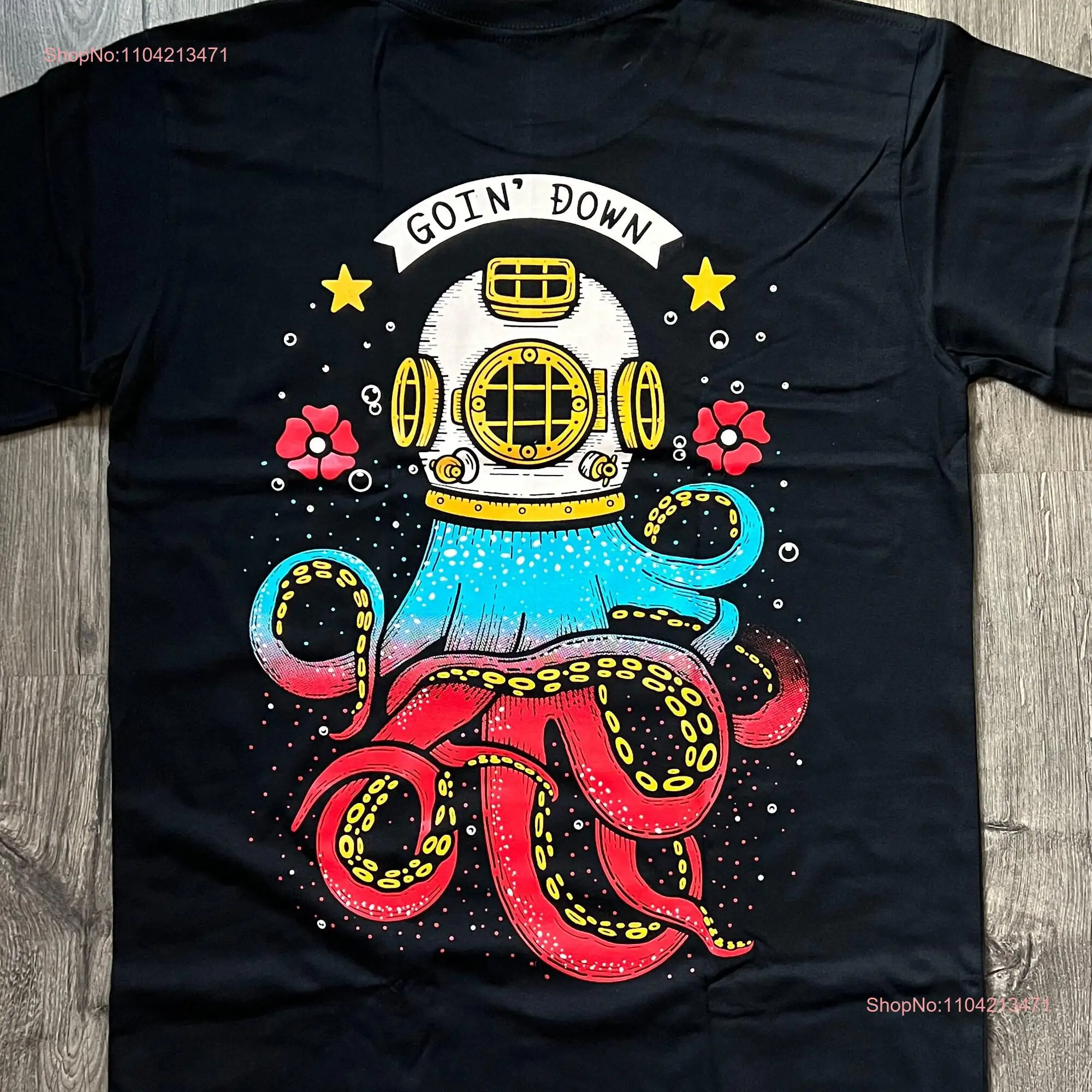 Japan T Shirt Japanese Takoyaki Octopus graphic for Men and Women long or short sleeves