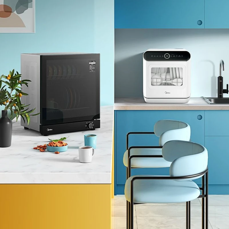 أوعية أدوات مائدة المطبخ الصغيرة المنزلية من النوع المطلي وعيدان تناول الطعام وخزانة ذات درجة حرارة عالية ونجمتين