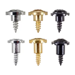 1Pair Vintage Style String Trees Strings Retainer With Screw For Electric Guitar Round Tree String Retainer Metal Instrument