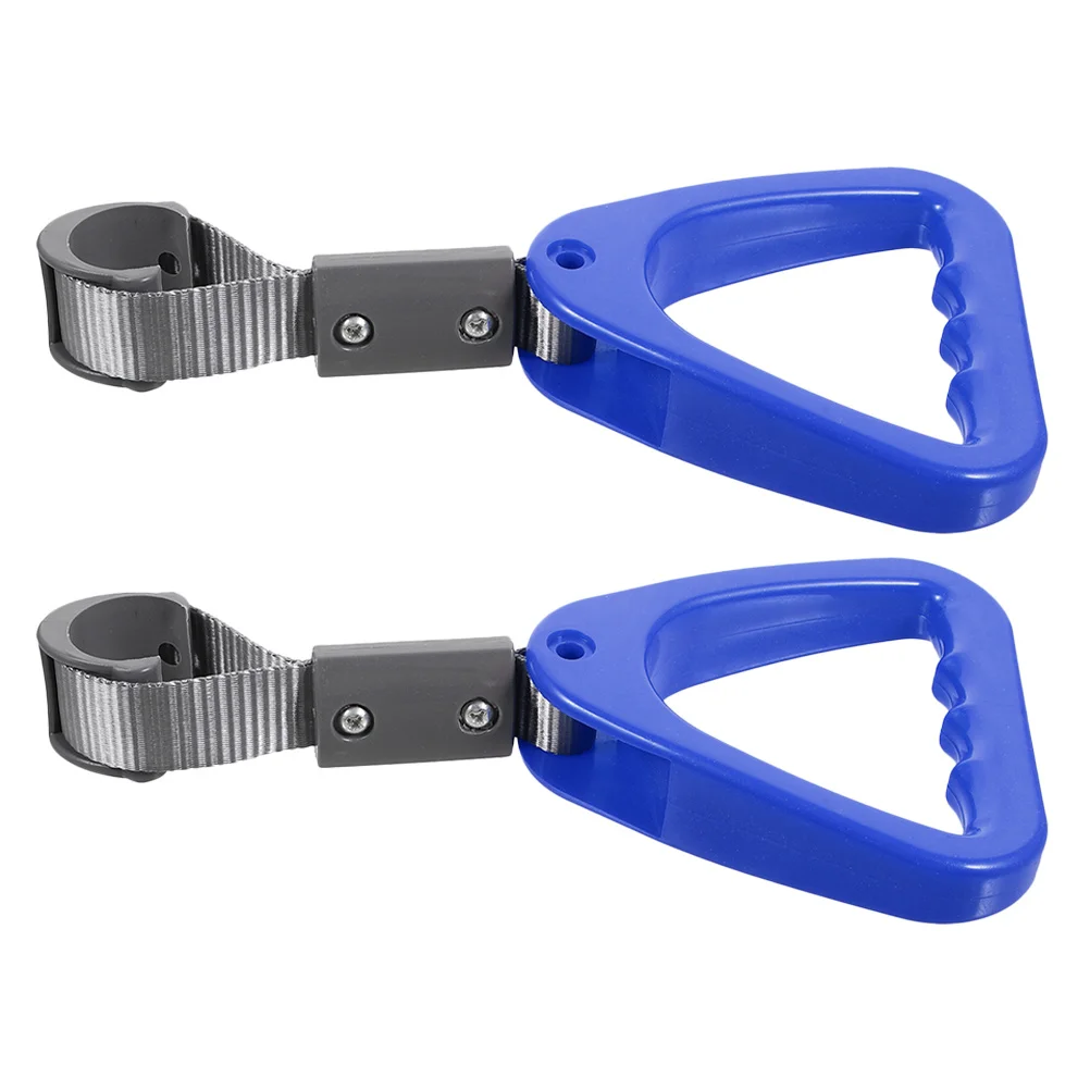 

Car Handle Ring 2PCS for Subway Bus Train Auto Safety Grip Standing Support Adjustable Vehicle for Elderly Disabled