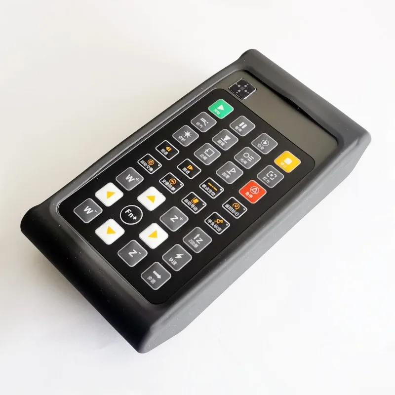 Handheld Remote Controller Box for Fiber Laser Cutting Machine Compatible with Laser CNC Control System Operation Handset