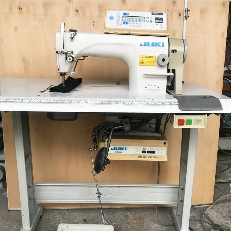 Fresh Clear Good Conditional Juki 8700-7 Used Industrial Lockstitch Sewing Machine