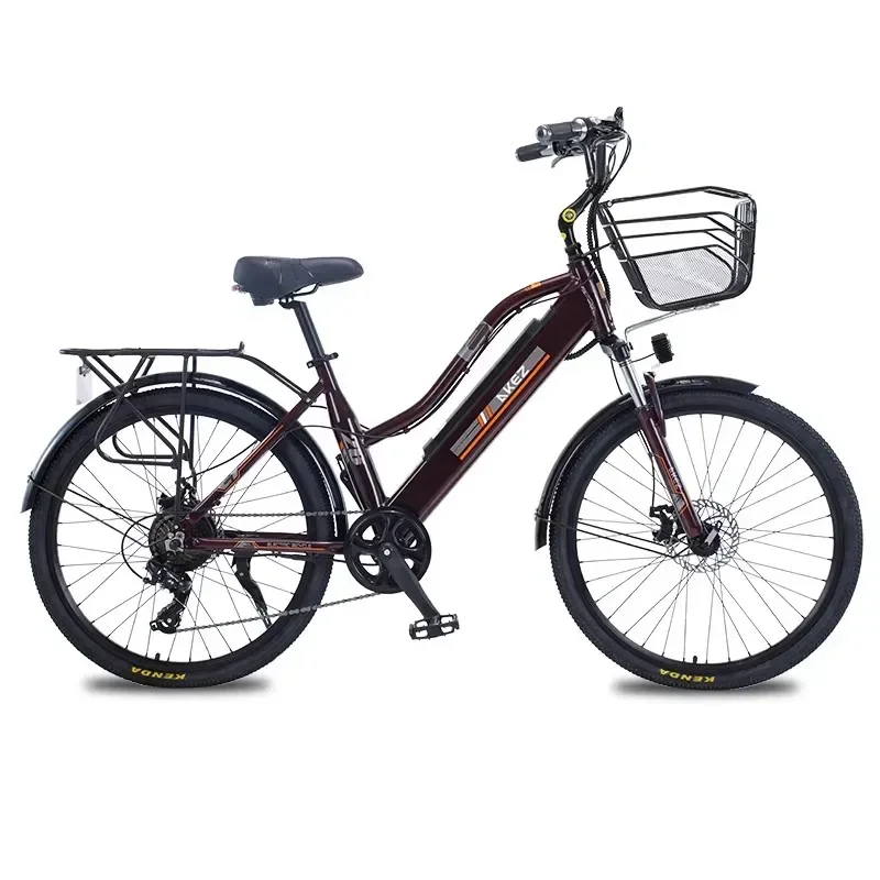 NEW 26inch Electric bike Lady 1000W Motor 48V13AH Lithium battery Aluminum frame ebike Electric mountain bike Shimano7 Speed