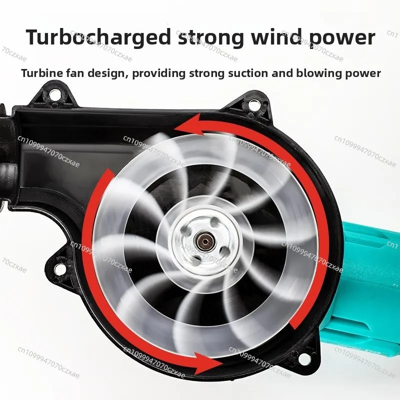 

Dust Removal Small Blower Dust Blowing Vacuum Cleaner, Angle Grinder Modified High-power Household