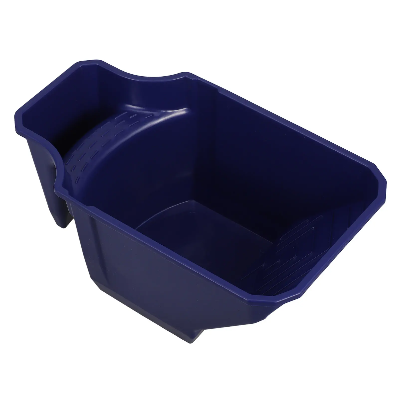 Plastic Paint Roller Tray Heavy-Duty Paint Brush Holder with Ergonomic Handle for Home Improvement Painting Walls Furniture
