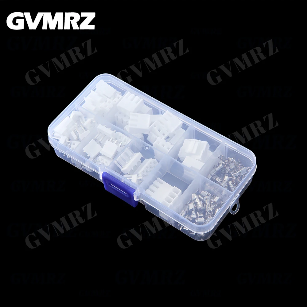 120Pcs/Box 2/3/4 Pin JST VH 3.96mm Male Plug Female Socket JST VH3.96 Pin Header Connector Plastic Housing Terminals Connector