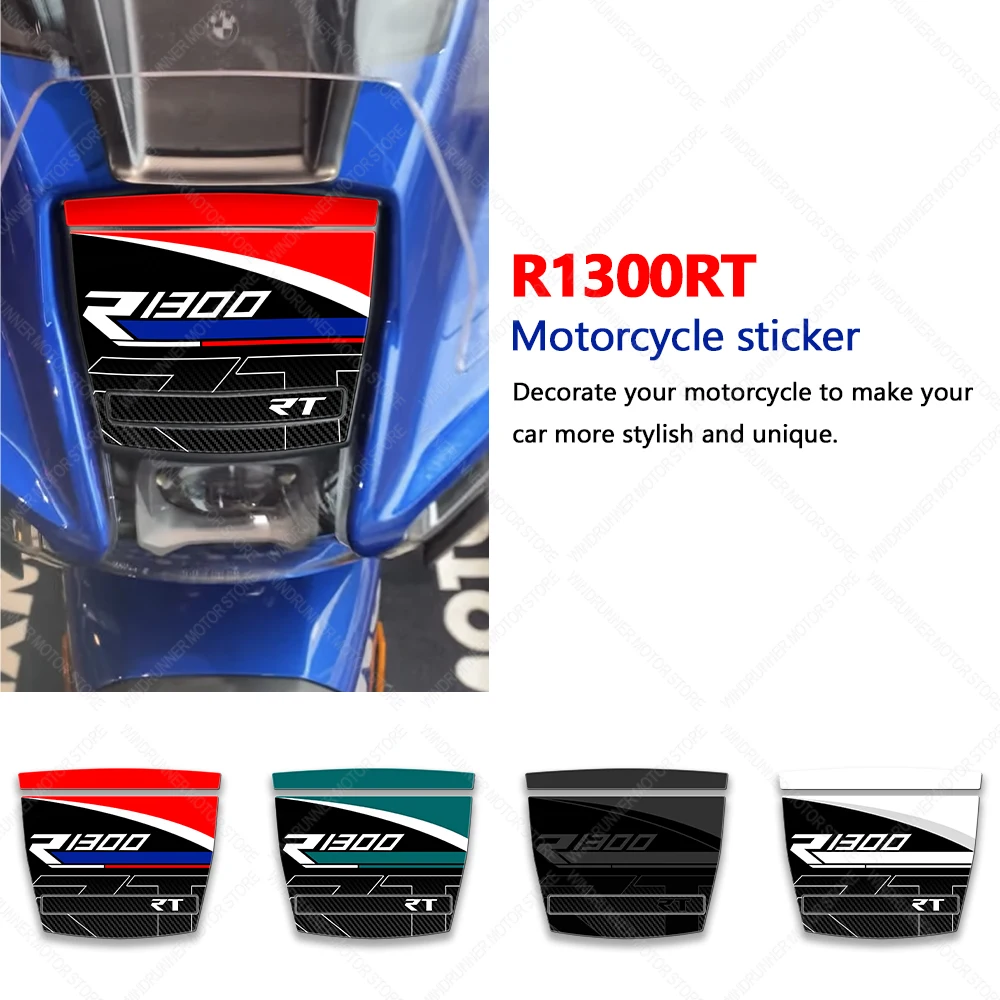 

R1300RT R1300 3D Resin Protective Sticker Above the Front Headlights Stickers Waterproof Protective Sticker For R1300RT R 1300RT
