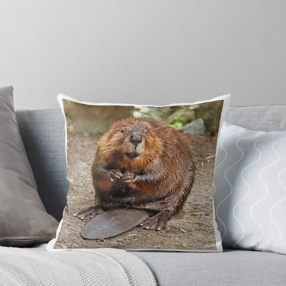 

Beaver Throw Pillow Sofa Cushions Cover Luxury Pillow Cover pillow