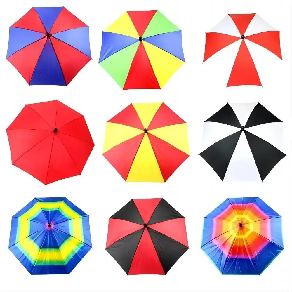 40.5cm Length Magic Umbrella Gimmick Props Performance Umbrella Magic Trick Medium Size 10 Colors Silk To Four Umbrellas