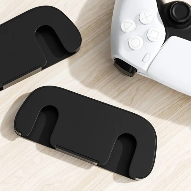 Desk Mount Fit for PlayStation 5/PlayStation 4, PS5/PS4 Controller Holder Storage Rack, No Drilling Stick Under Desk Stand Hang