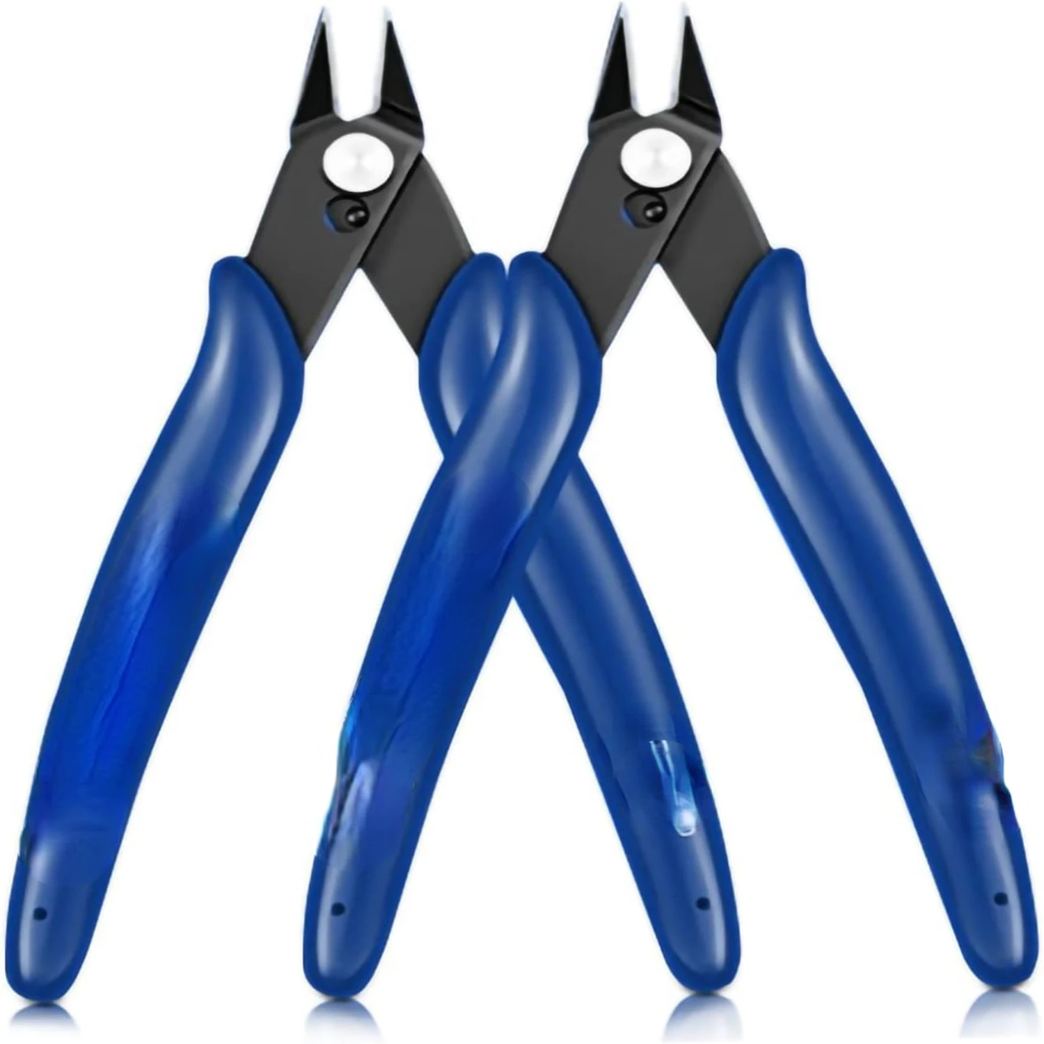 Lightweight and Exquisite Precision Micro Pliers Set of 2 with Sharp Bite for Cutting and Stripping Spring Wire - Ideal for Craf