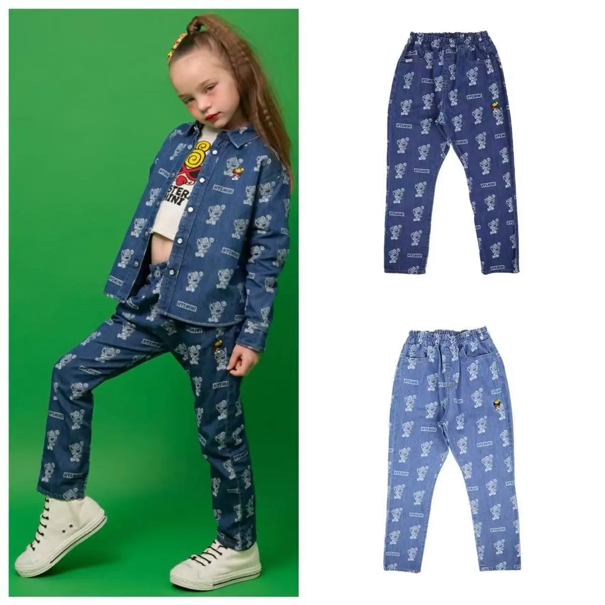 2025-autumn-winter-trendy-streetwear-high-end-children's-pure-cotton-long-pants-jeans