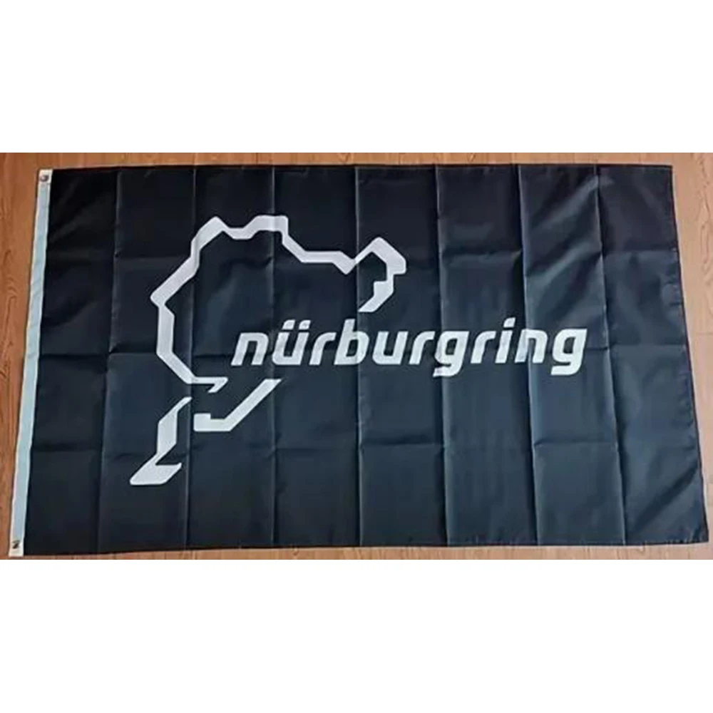 Nurburgrings Flag With 3x5ft Custom Any Hobby ART CAR RACING Banner