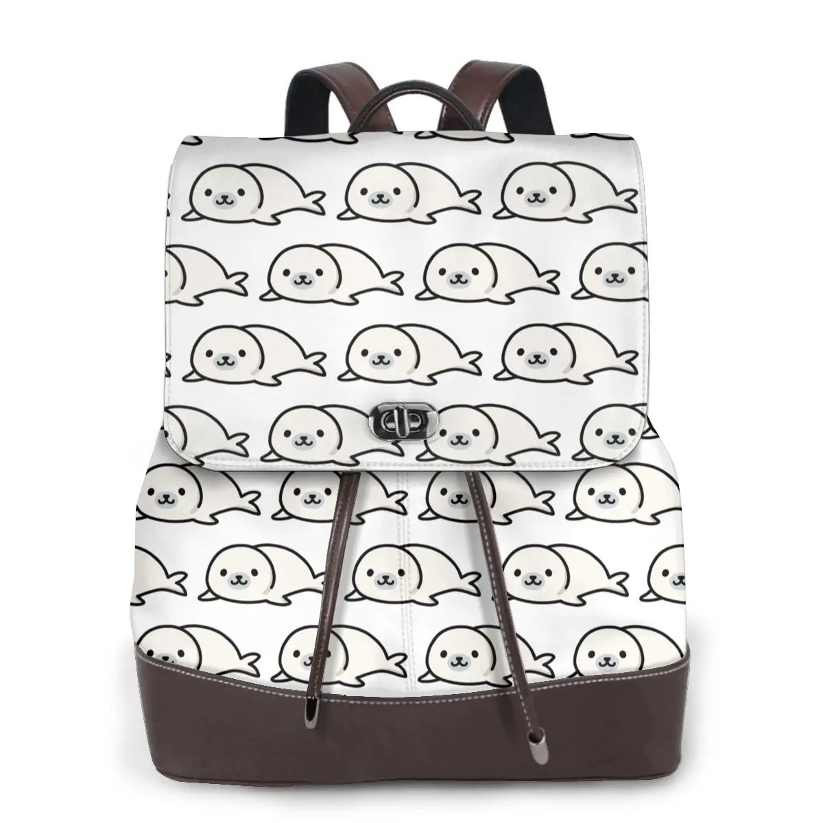 seal-bookbag-school-student-bags-hiking-travel-daypack-for-women-fashion-derma-backpack