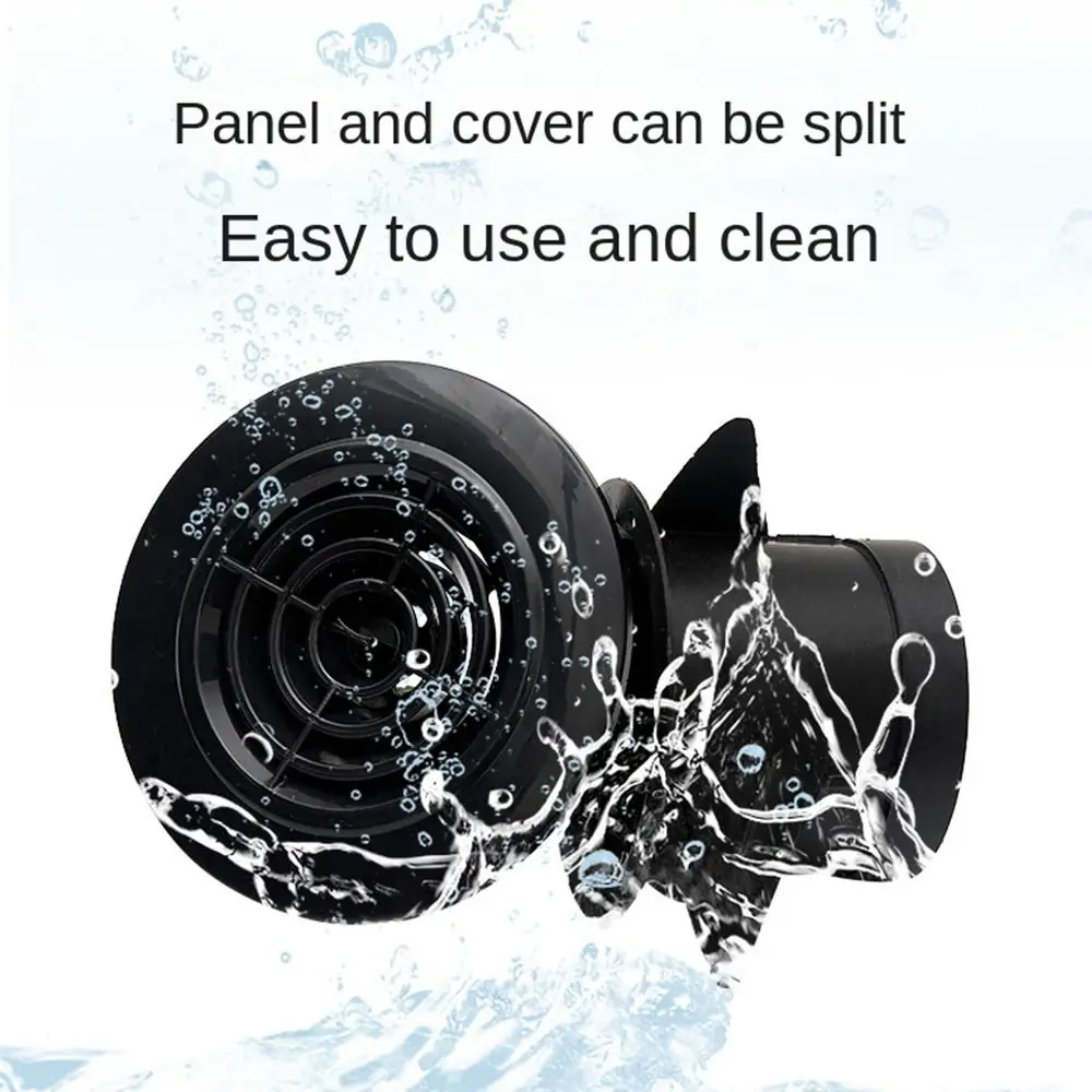 Tapa de ventilación de varias formas, rejilla de válvula de extracción, Ventilación de circulación de aire, accesorios de cubierta, 75/100/150mm