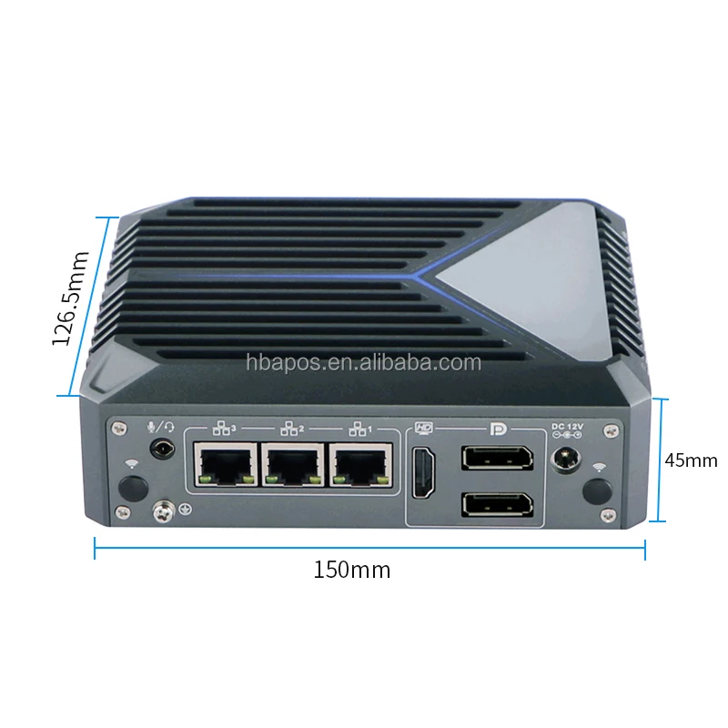 

ATV&UTVFactory Price Small PC Mini Small Computer Case Portable PC Quad Core N1121 Mini PC