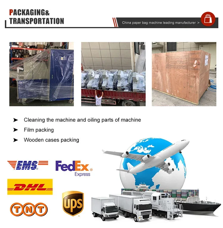 Small Brown Paper Bag Making Machine Greaseproof Satchel Bag machine