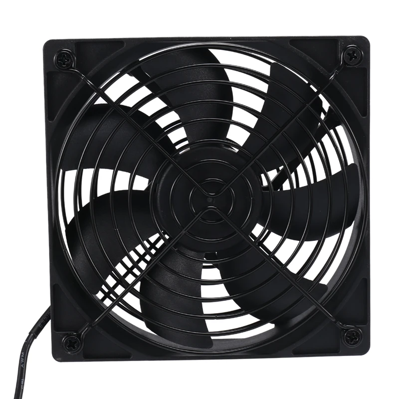 Dual 120Mm 5V USB Powered PC Router Fans With Speed Controller High Airflow Cooling Fan For Router Modem Receiver