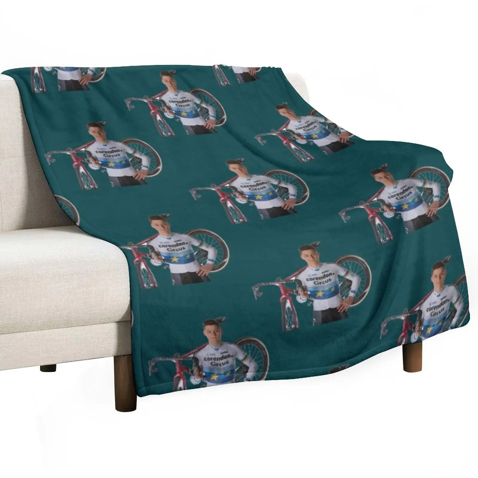 Mathieu Van der Poel Throw Blanket Plaid on the sofa Sofa Quilt Baby Decorative Sofas Beach halloween Blankets