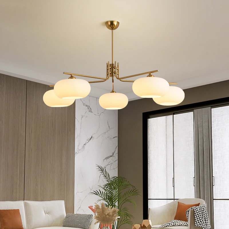 

Modern Led Chandelier Pendant Lamp for Bedroom Living Room Kitchen Home Decor Light Fixture 110/220V 3/5 heads