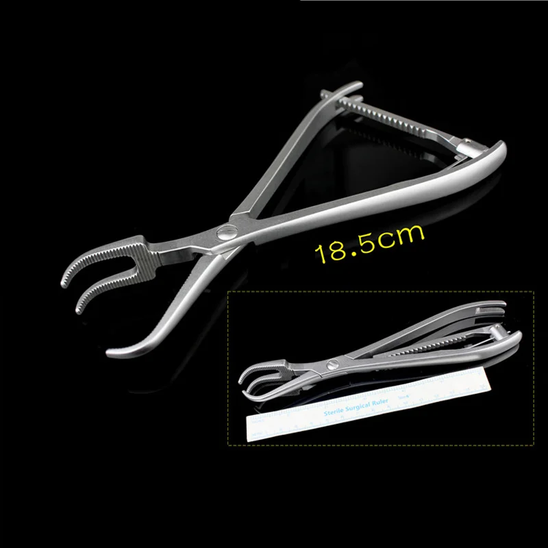 

Three-claw reduction forceps, multi-tooth bone holding forceps