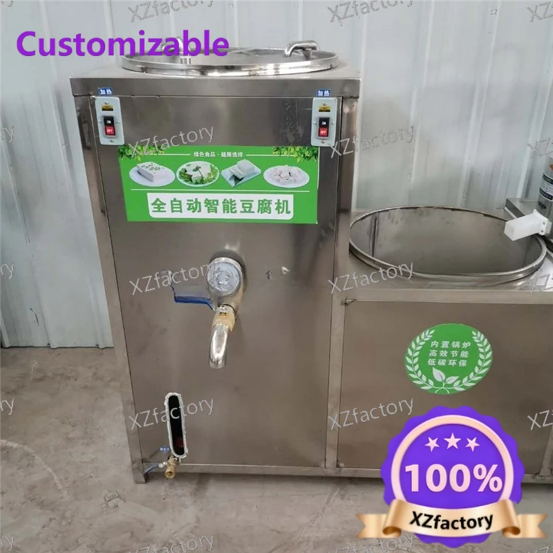 Factory Direct 2026 Top RatedLarge commercial tofu forming machine Stainless steel tofu machine Free training for soybean produc