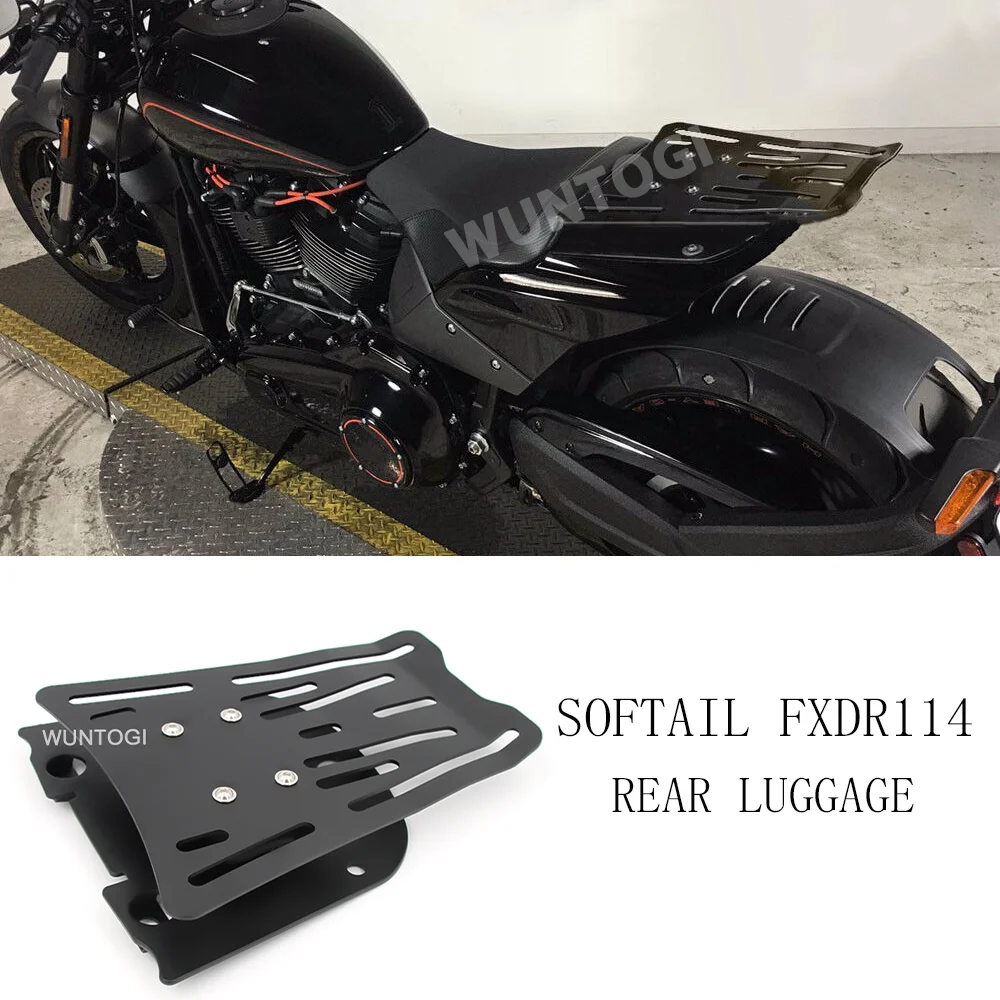 

for Harley Softail FXDR 114 Rear Luggage Rack Fender Luggage Bridge FXDR114 Retrofit Parts Accessories Motorcycle