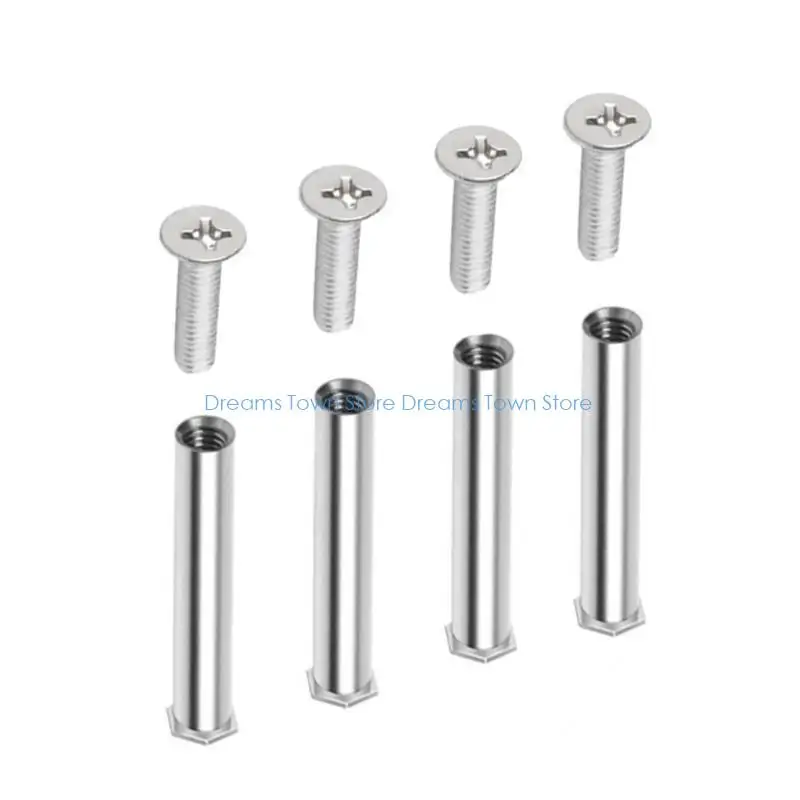 HX6A Quality Metal Screws for 25mm Thickness Fan Screws for Professional Practical Use Screws Double Fixed Computer Fan Screw