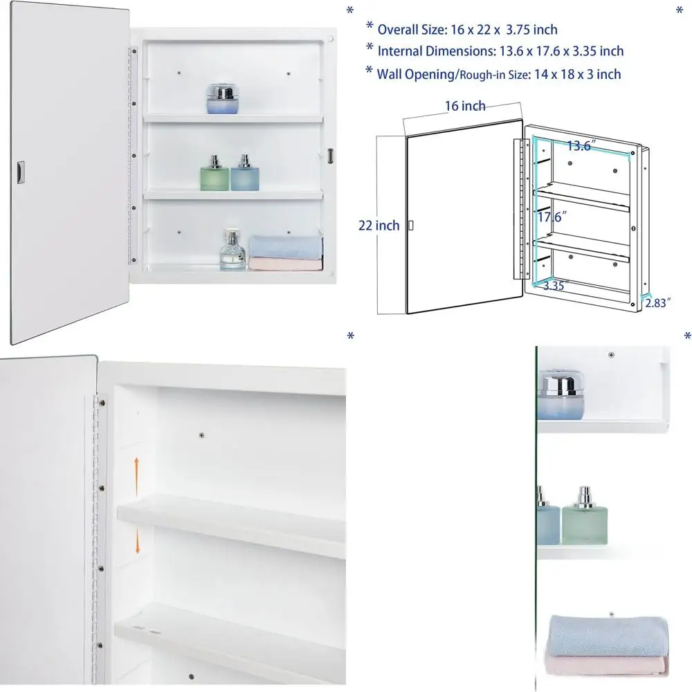 16 X 22 Beveled Mir…