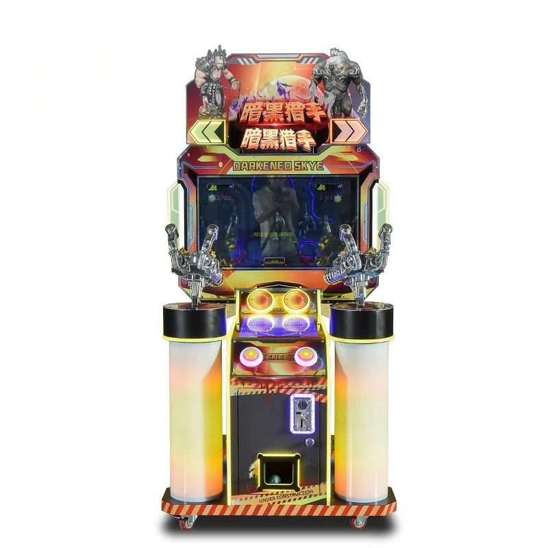 

Double entertainment equipment Large coin-operated simulated shooting Gun game hall Amusement machine Commercial game machine