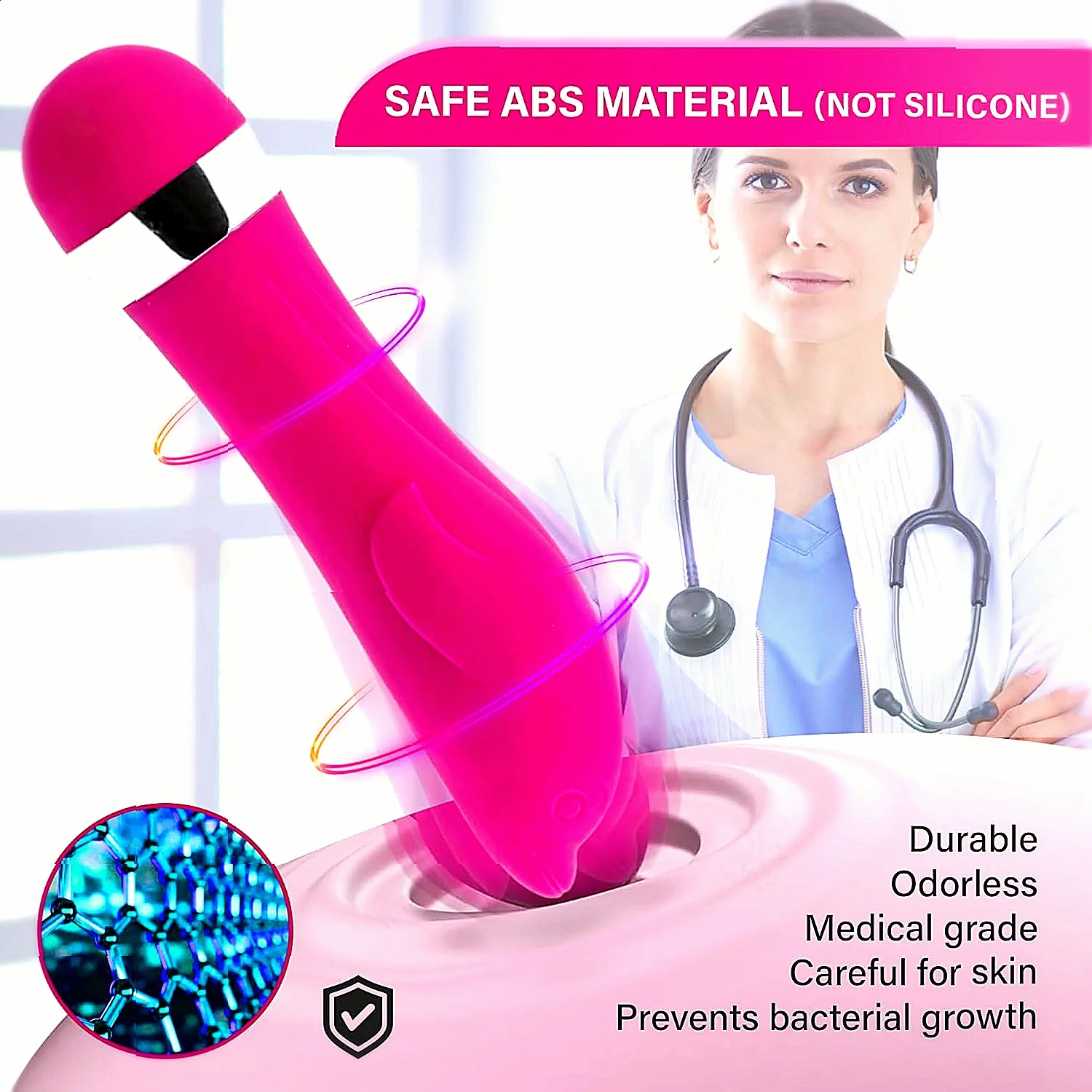 ألعاب الجنس AA بطارية تعمل هزاز صغير رقيقة الجسم آمنة بوليمر رصاصة الهزاز مدلك شخصي للبظر G بقعة الشرج