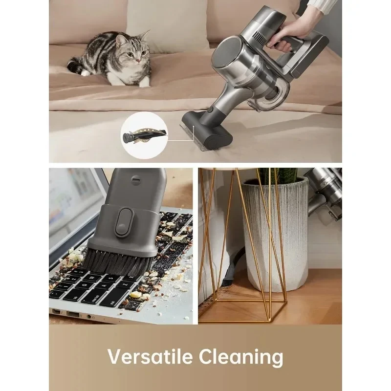 Dreame Cordless Vacuum Cleaner  Brush Head, Smart Stick   Vacuum Cleaner  Powerful   Vacuum Cleaner, Cleaning Appliances