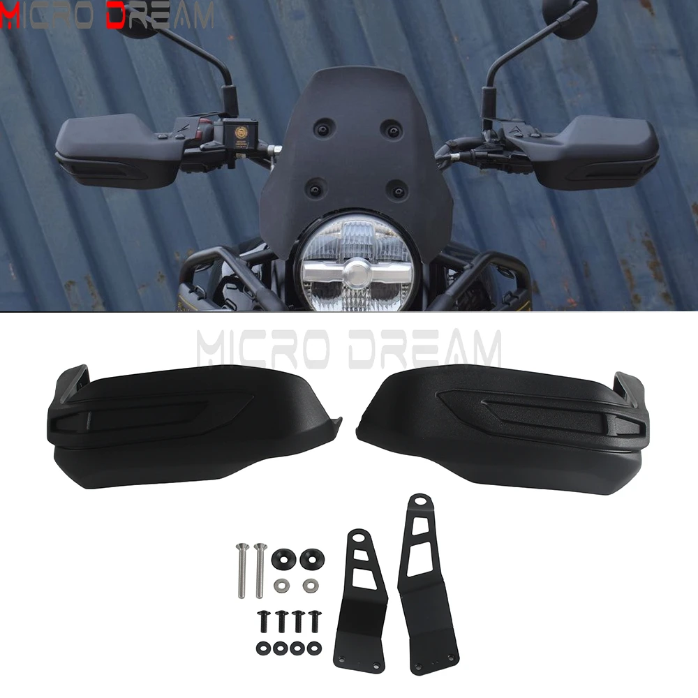 

For Royal Enfield Himalayan 450 Guerrilla 450 2024-2025 Handguard Motorcycle Hand Guard Protector Windshield Hand Protection Kit