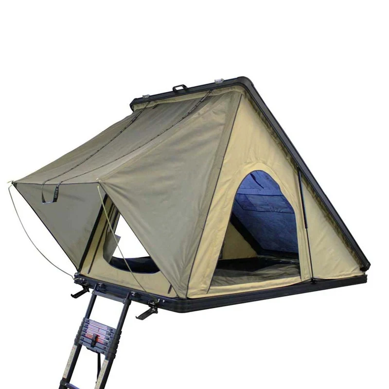 

High Quality Rooftop Tent, Hard Shell, Aluminum, Suitable for 2-3 Person Camping