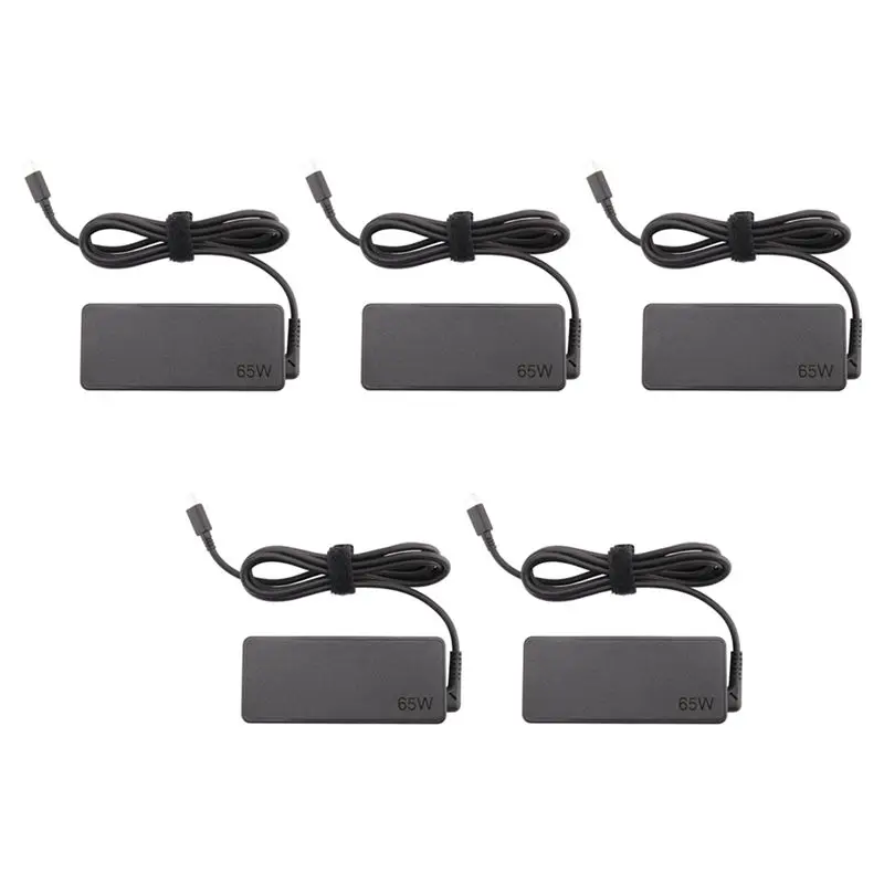

Stable 5X 20V 3.25A 65W Universal USB Type C Laptop Mobile Phone Power Adapter For Lenovo Asus HP Dell Xiaomi Huawei