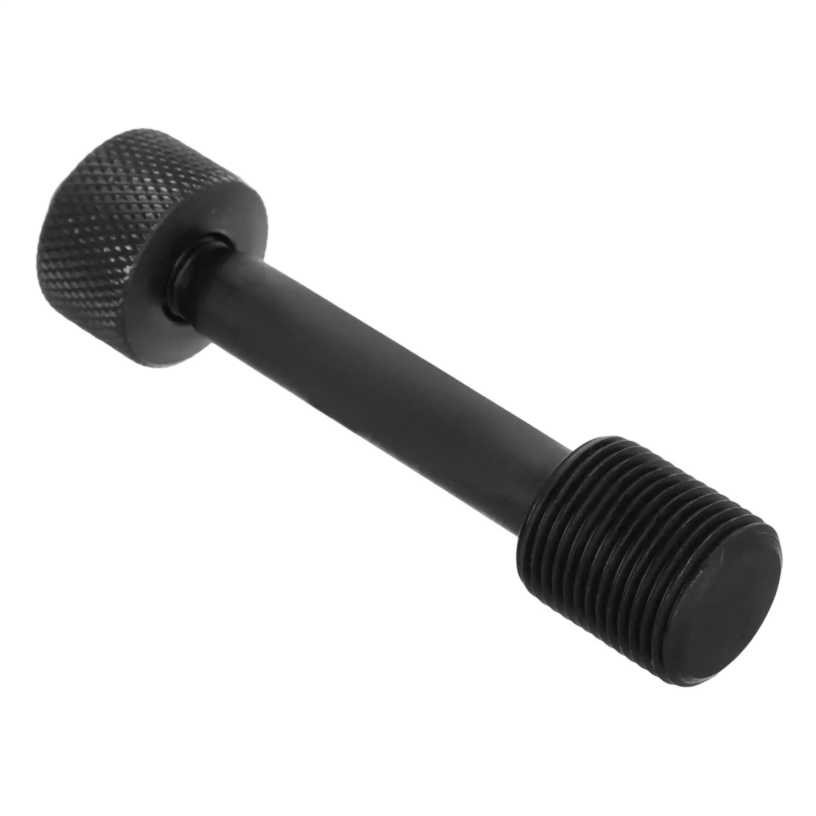 Hydraulic Draw Stud Black Steel Attachment Durable Knockout Pull Rod Hydraulic Hole Puncher for Professional Hole Making