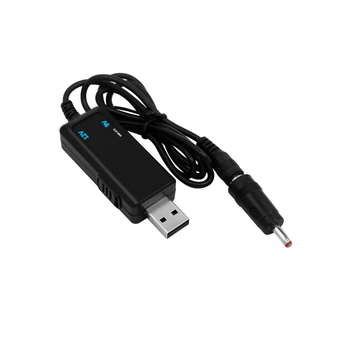 USB Boost Converter USB Step-Up Converter Cable DC 5V To 9V 12V 3.5X1.35Mm Connecter for Power Converter,1 Support 1