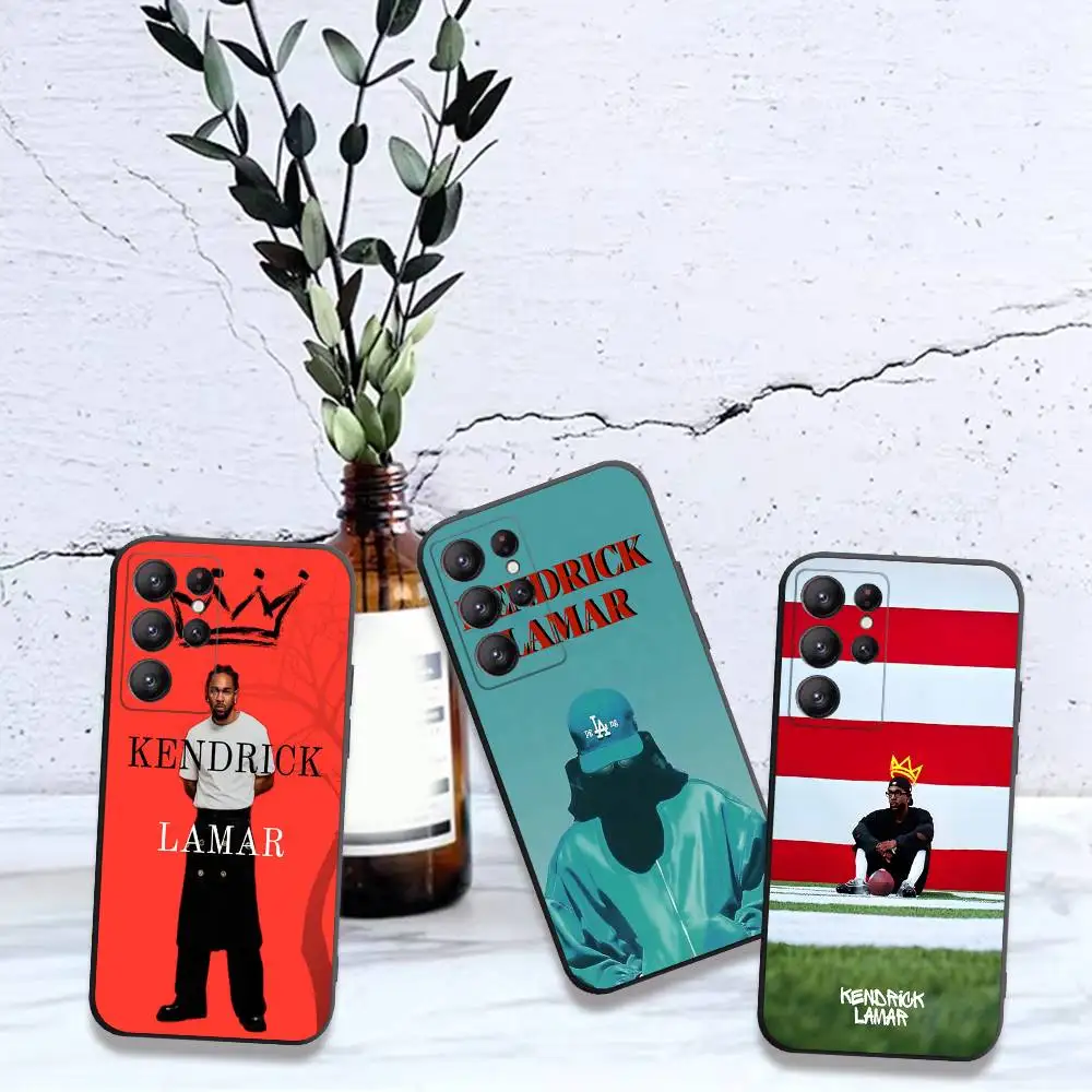 Singer K-Kendrick Lamar Phone Case For Samsung S 24 Fe 25 Ultra Plus 20 Lite 21 30 22 23 24 22 Ultra 5G Fundas