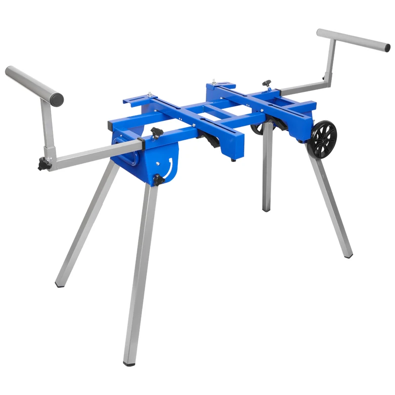 

Miter Saw Stand Quick Attach Tool Mounting Lightweight Portable，teel Construction, Portable Folding Legs, Adjustable Width