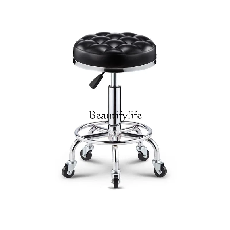 

Lifting Bar Chair Fashion Creative Rotational High Foot Bar round Stool