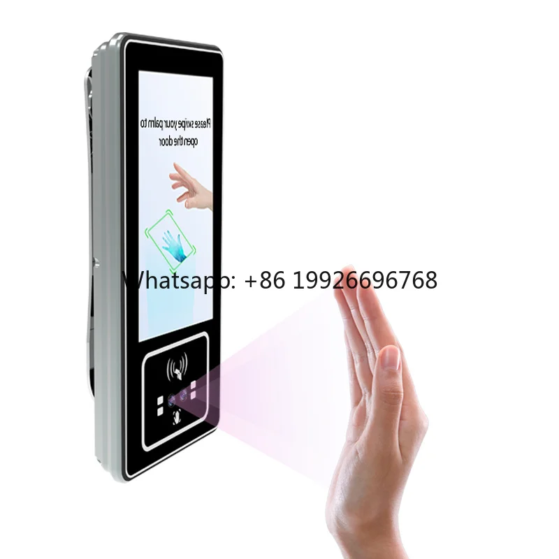 Android Biometric Face/Palm Vein Recognition Access Control WiFi 4G Time Attendance Features Smart Palm Print Terminal