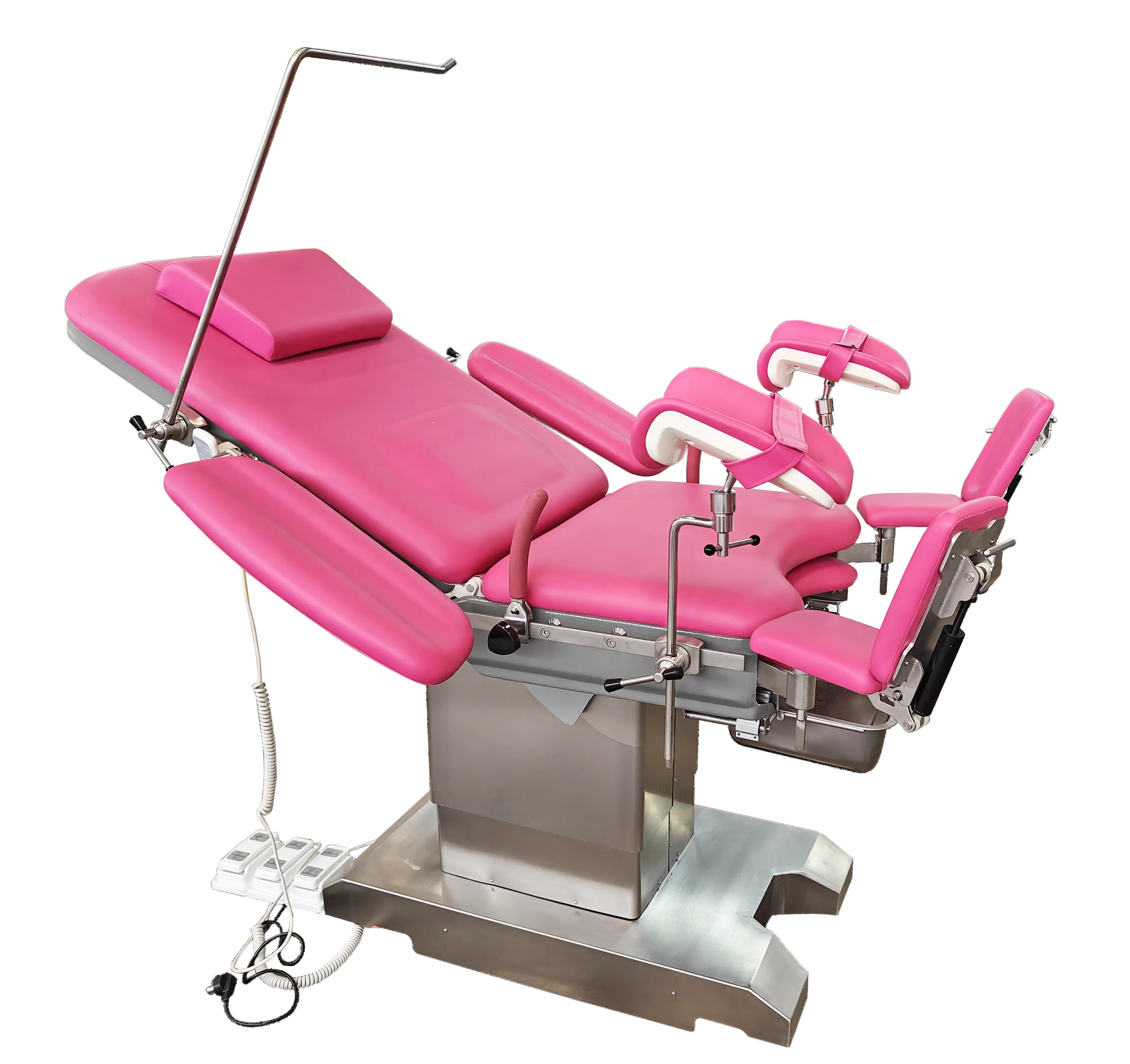 2026 NEW Electric Pull-Out Luxury Gynecological Surgery Table Stainless Steel CE Certified 2-Year Warranty