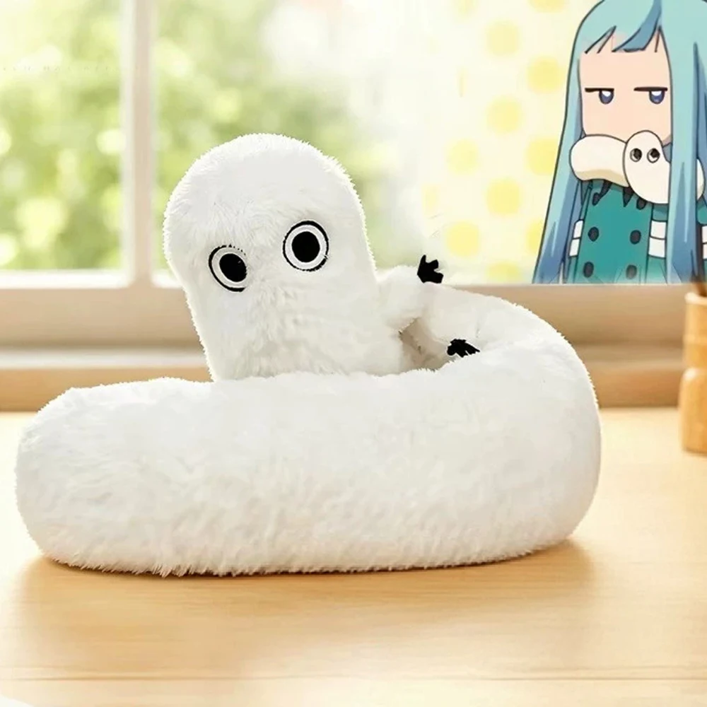 Brinquedos de Pelúcia Witch Hat Atelier Fudeworm, Fofos e Moldáveis, Bonecos de Anime Brush Buddy, Presentes de Aniversário para Fãs, Decoração para Casa