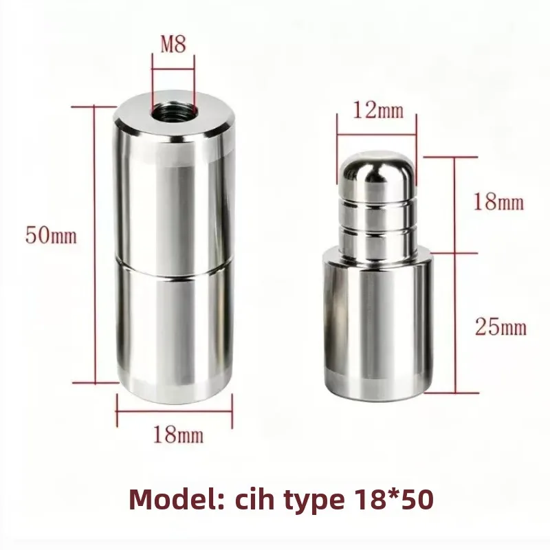 1PCS Round Mold Interlocks Precision Tapered Positioning Column Set C1H CIB Guide Pin Bushing Set for Injection Molding Tooling