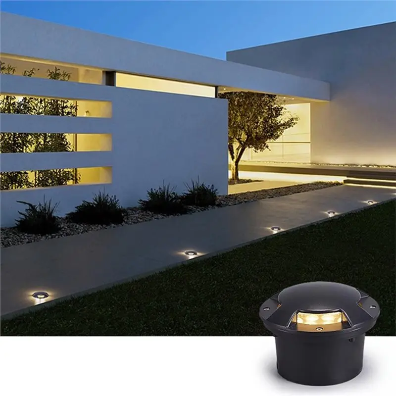 LED 6W Waterproof For Outdoor Underground Light For Garden Path Floor Buried Yard Spot Landscape Single-Sided Light-[97Lemons]